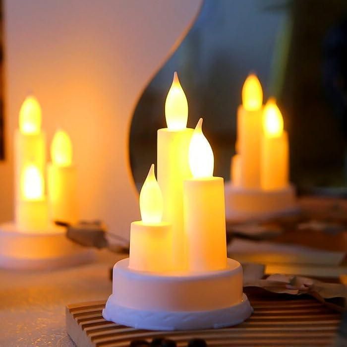 Diwali Glass Decorative Candle