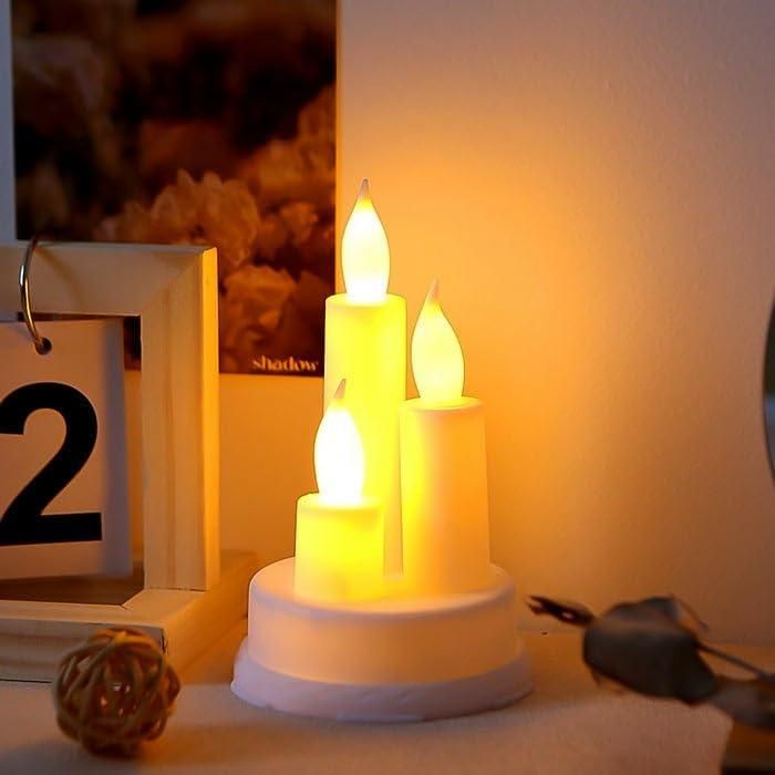 Diwali Glass Decorative Candle