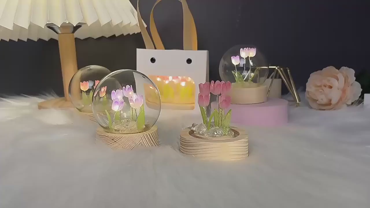 Diwali  Round  Tulip Light